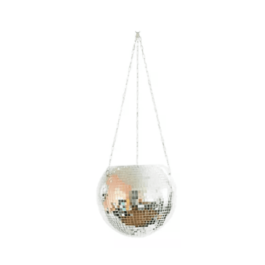 Vaso de Flores Criativo Estilo Bola de Discoteca para Plantas e Suculentas | Loja Bosque