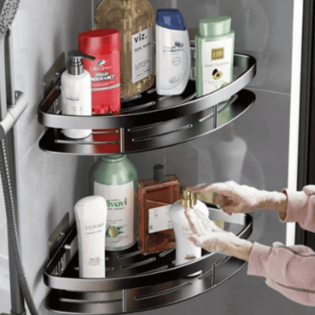 Prateleira para Banheiro em Aço Inox - Elegância e Durabilidade | Loja Bosque