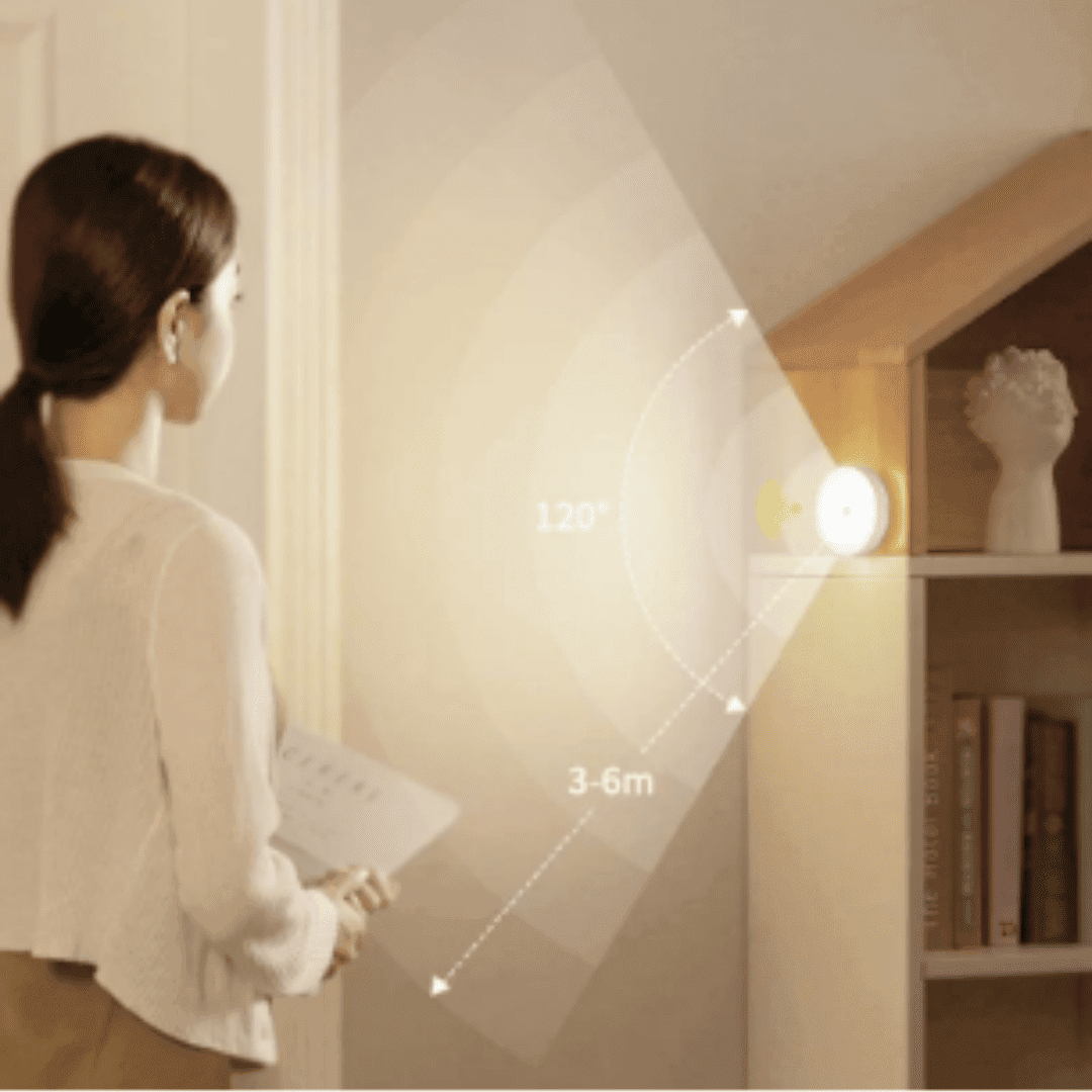 Luminária LED com Sensor de Presença | Loja Bosque