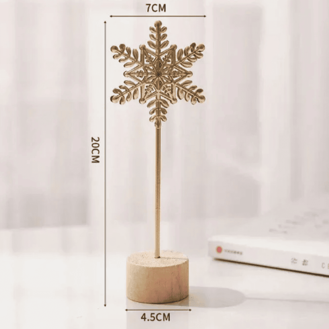 Decoração de Metal Estilo Nórdico – Design Elegante de Folha de Ginkgo | Loja Bosque