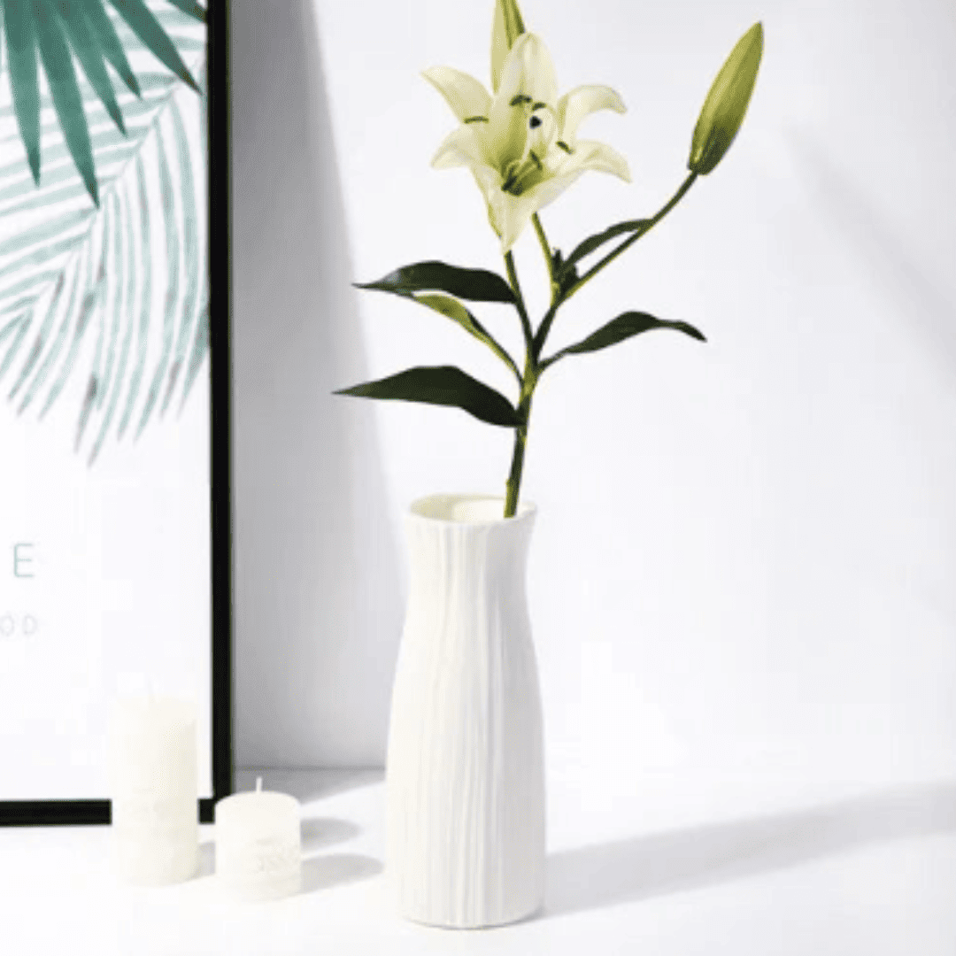 Vaso de Flores Elegante – Perfeito para Decorar e Valorizar Seus Arranjos Florais | Loja Bosque