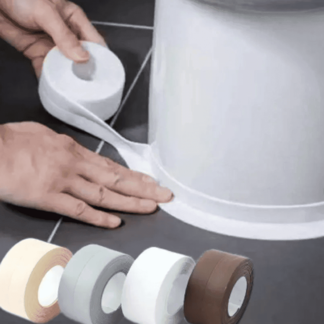 Fita de Vedação de Parede à Prova d'água Ideal para Banheiro Cozinha Chuveiro Pia Banheira Piscina
