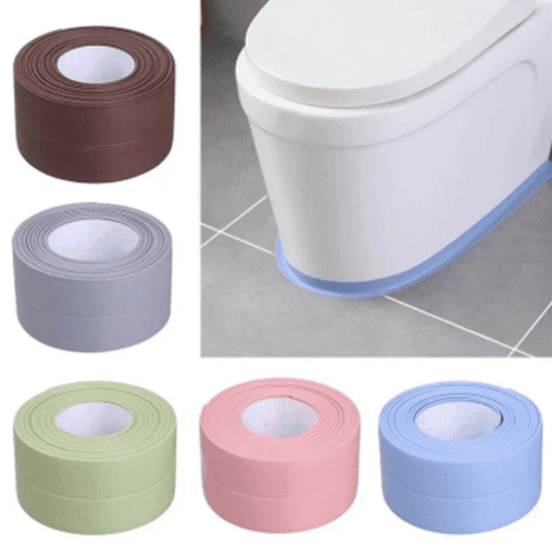 Fita de Vedação de Parede à Prova d'água Ideal para Banheiro Cozinha Chuveiro Pia Banheira Piscina