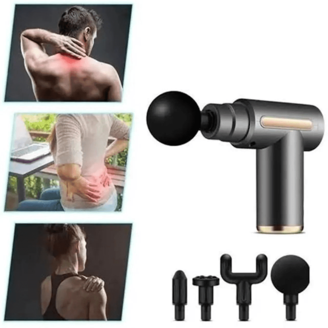 Massageador Elétrico Profissional Pistola Muscular | Loja Bosque