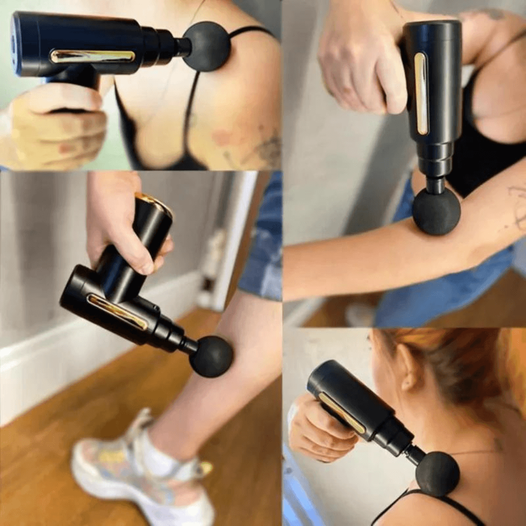 Massageador Elétrico Profissional Pistola Muscular | Loja Bosque