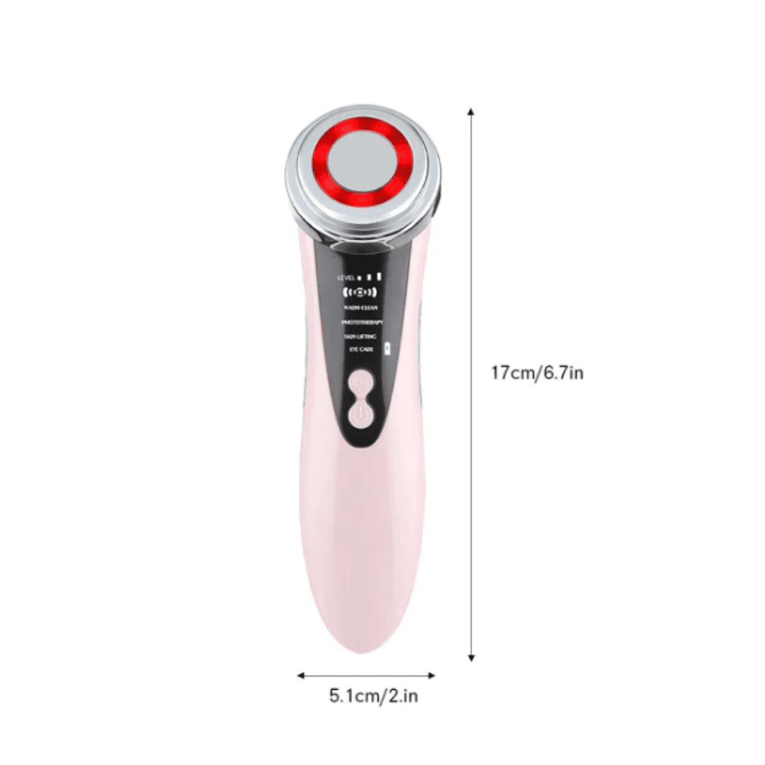 Lifting Facial Antirrugas para Endurecimento da Pele da VitaGlow™ Terapia de Luz LED Viração de Íons Sônicos | Loja Bosque