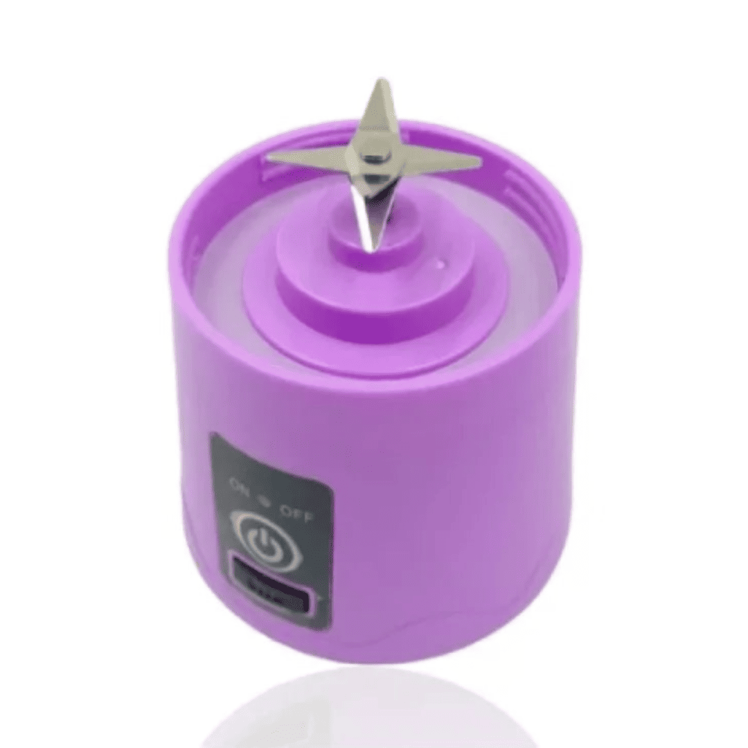 Mini Liquidificador Garrafa com 6 Lâminas Usb Portátil e Recarregável | Loja Bosque