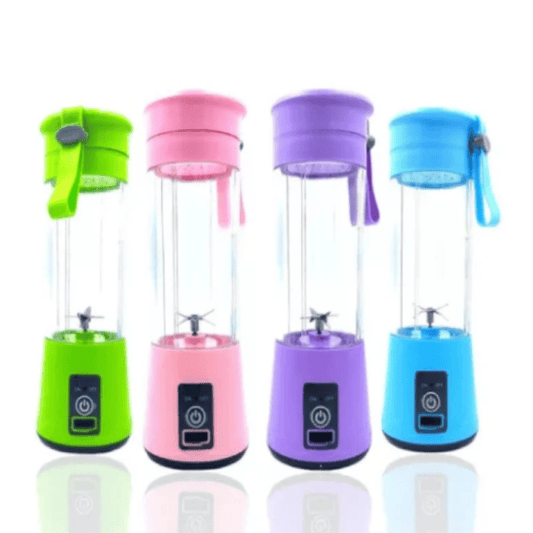 Mini Liquidificador Garrafa com 6 Lâminas Usb Portátil e Recarregável | Loja Bosque