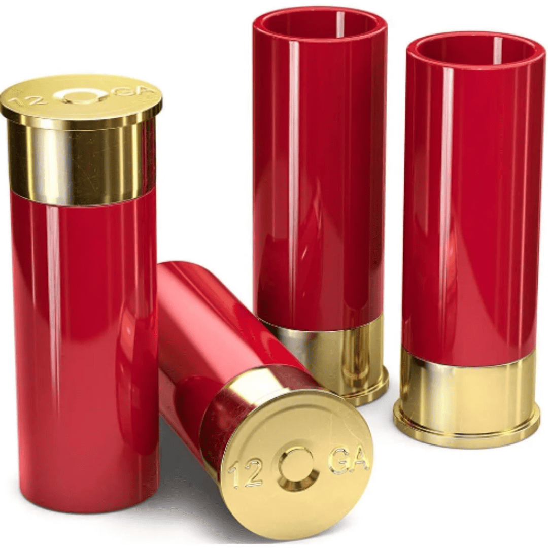 Conjunto de 4 Copos de Tequila Formato de Bala de Arma - Ideal para servir Tequila | Loja Bosque
