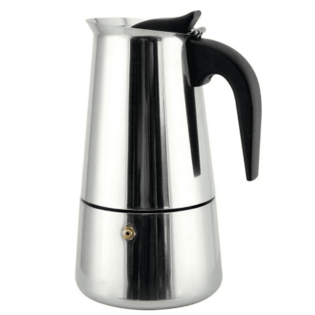 Cafeteira Moka Italiana em Alumínio - Máquina de Expresso para 4/6/9 Xícaras no Fogão | Loja Bosque