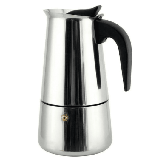 Cafeteira Moka Italiana em Alumínio - Máquina de Expresso para 4/6/9 Xícaras no Fogão | Loja Bosque